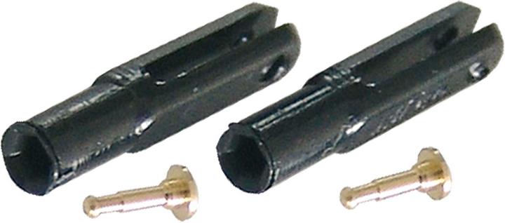 Actual product image MP Jet nylon clevises micro 10pcs. w.bolts