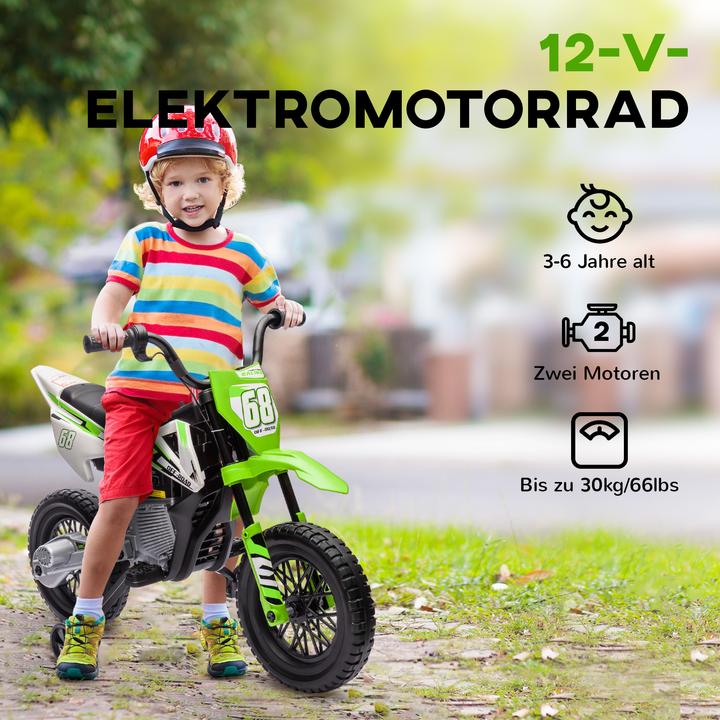 Image du produit Aiyaplay Elektromotorrad Kunststoff, Metall Grün (12 V)