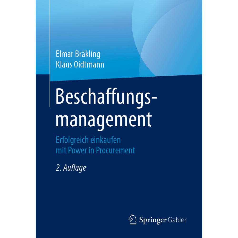 Beschaffungsmanagement, Fachbücher von Klaus Oidtmann, Elmar Bräkling