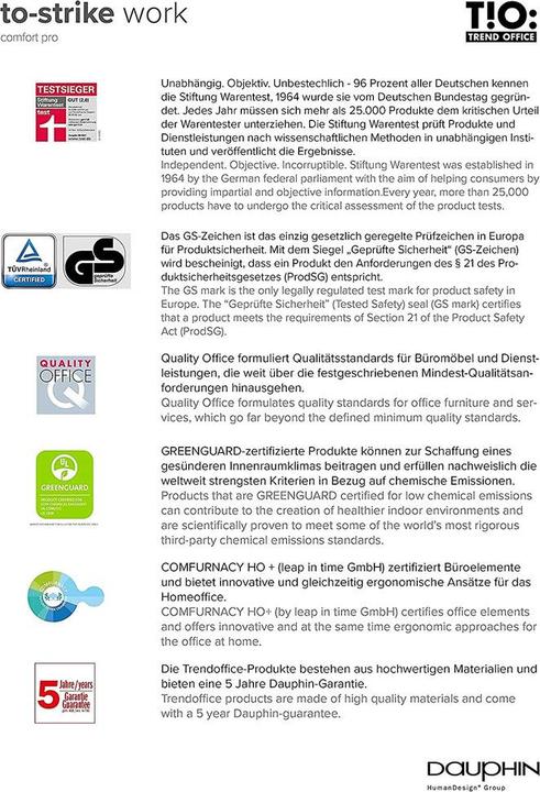 Produktbild Trendoffice To-Strike (42 - 53 cm)