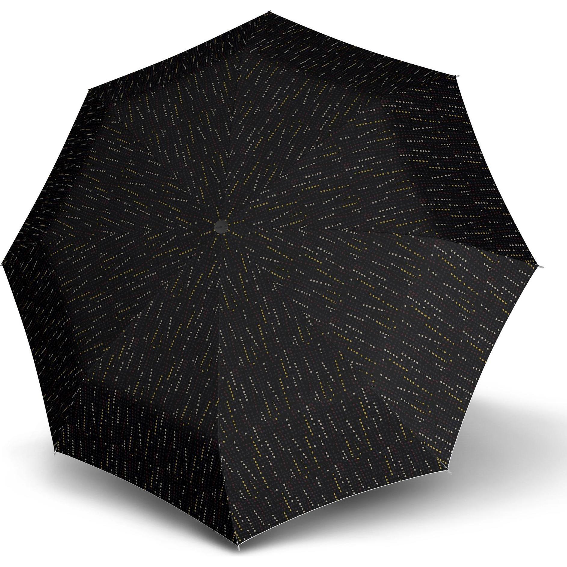 Knirps, Regenschirm, T.200 Duomatic Taschenschirm 28 cm, Rot