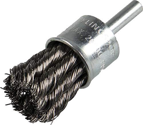 Image du produit MGA 10X KLINGSPOR 358341 Brosse pinceau torsadée, 22 x 6 mm, pour acier EDEL
