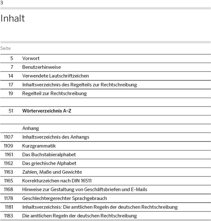 Produktbild Die Deutsche Rechtschreibung (Deutsch, 2022)