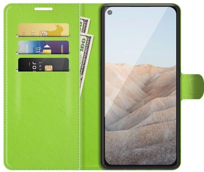 Actual product image MU Classic Litchi Leather Bookcover Series (Google Pixel 5a)