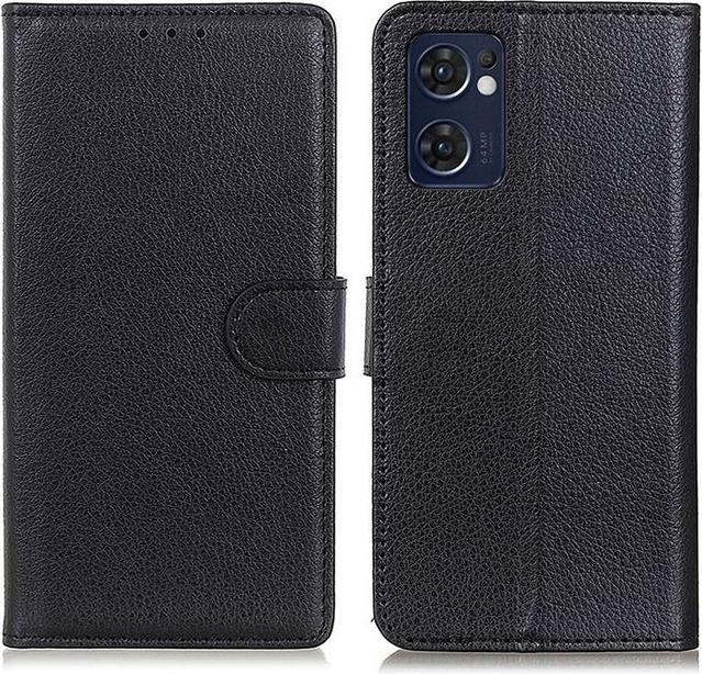 Image du produit MU Classic Série de couvertures de livre en cuir Litchi (OPPO Reno7 Z 5G)
