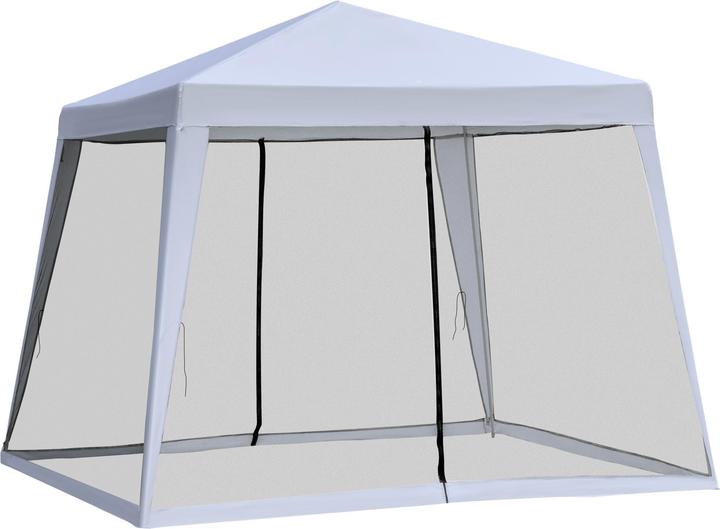 Outsunny Pavillon avec moustiquaire (300 cm, 300 cm)