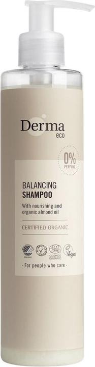 Actual product image Deroma DERMA Eco Balancing Shampoo szampon do włosów 250ml (250 ml, Liquid shampoo)