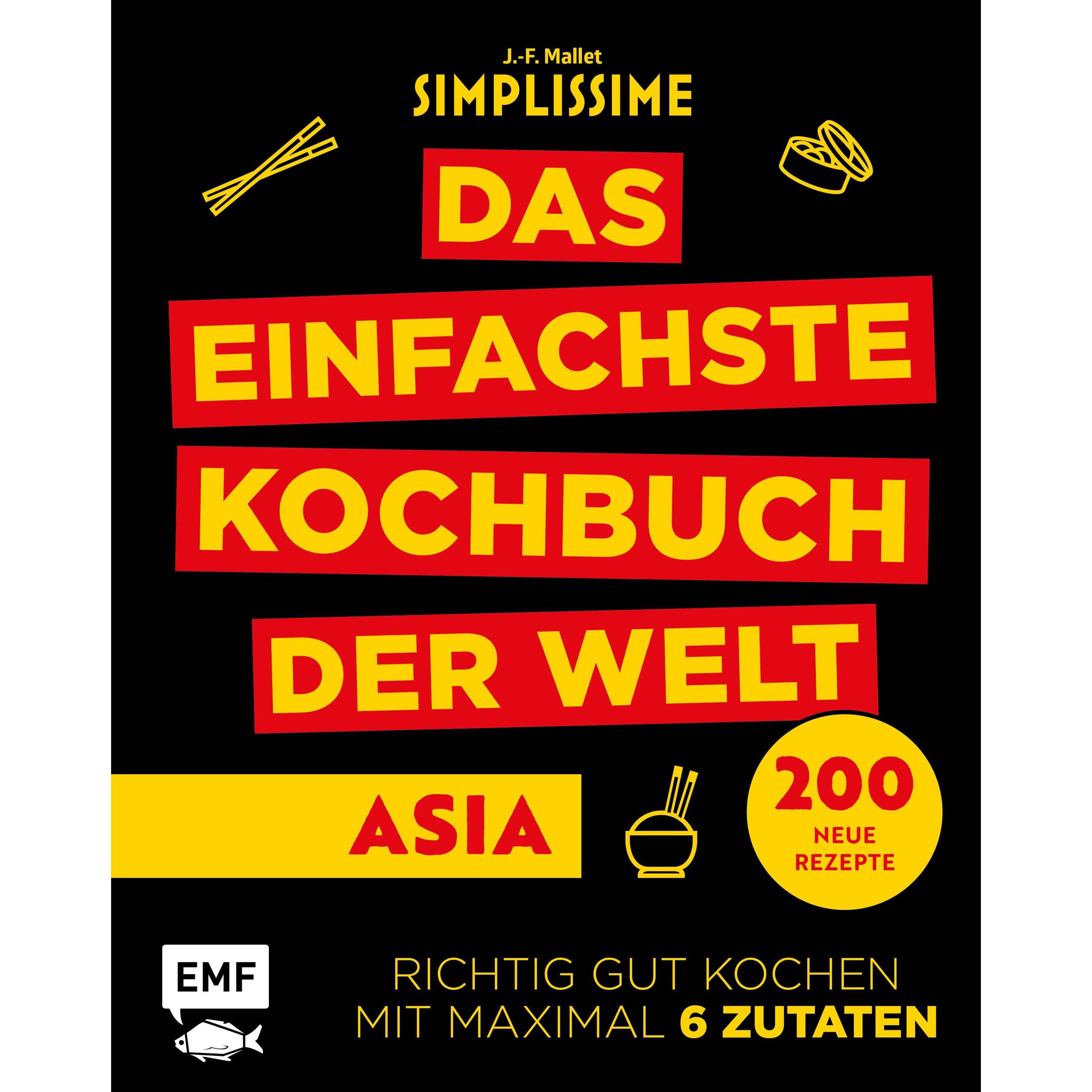 Simplissime – Das einfachste Kochbuch der Welt: Asiatische Küche, Ratgeber von Jean-Francois Mallet