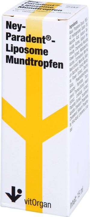 Image du produit Vitorgan Gouttes buccales NeyParadent Liposome, solution de 15 ml (15 ml)