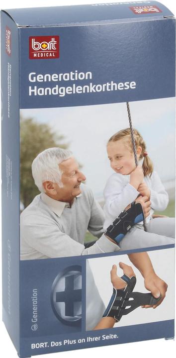 Produktbild Bort Medical Generation Handgelenkbandage M rechts blau (M)