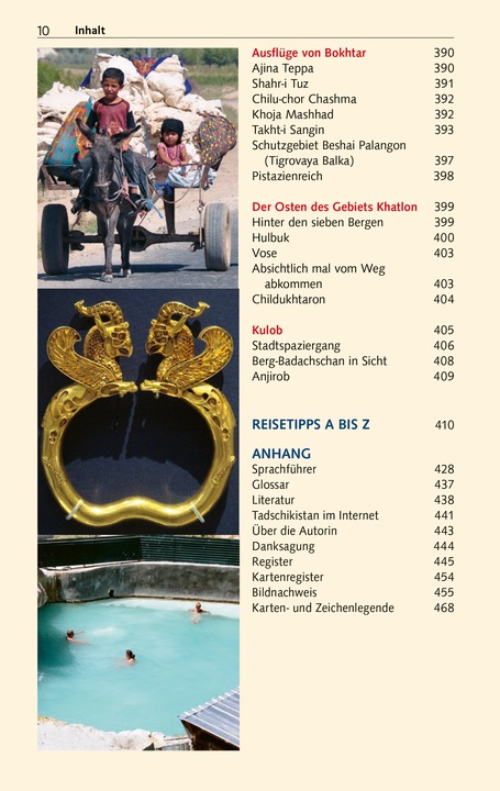 Actual product image Reiseführer Tadschikistan (German, Dagmar Schreiber, 2025)