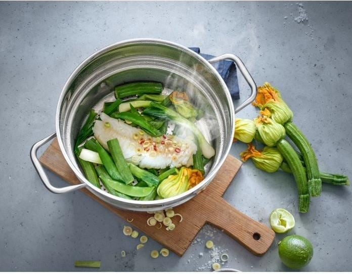 Actual product image WMF GALA PLUS / TREND damper insert (20 cm, Steam cooker, Stainless steel)