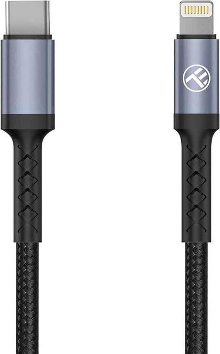 Produktbild Tellur Data cable Type-C To Lightning, 2A, PD18W 1m, Nylon black (1 m, USB 3.2 Gen 2, 18 W)