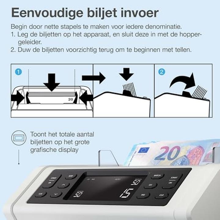 Produktbild Safescan 2250 (Geldscheinzähler)