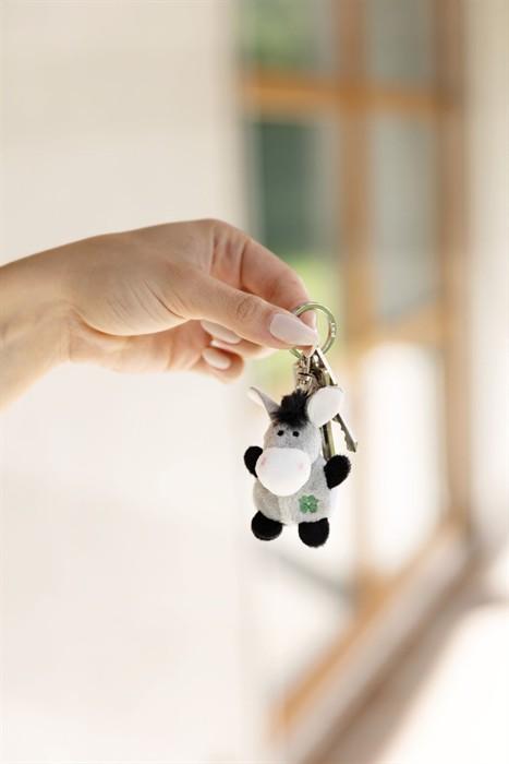 Actual product image Magni NICI Schlüsselanhänger Esel mit Kleeblatt 5cm