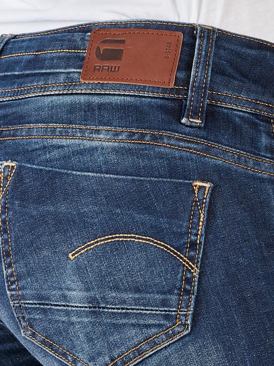 Produktbild G-Star Midge Saddle Mid Straight Jeans Neutro dk aged (W30/L32)