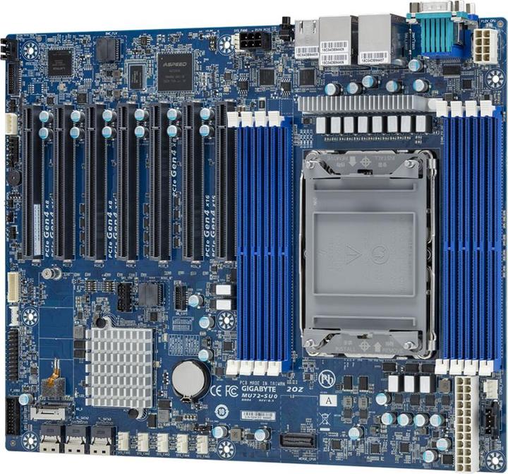 Actual product image Gigabyte INTEL MB MU72-SU0 (LGA 4189, Intel C621A, ATX)
