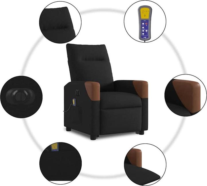 Image du produit vidaXL Massagesessel mit Aufstehhilfe
