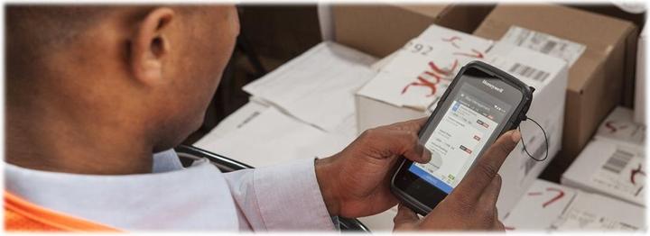 Image du produit Honeywell Dolphin CT60 - Terminal de collecte de données - durci - Android 7.1.1 (Nougat) (Codes à barres 2D, Codes à barres 1D)