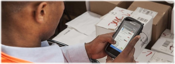 Produktbild Honeywell Dolphin CT60 - Datenerfassungsterminal - robust - Android 7.1.1 (Nougat) (2D-Barcodes, 1D-Barcodes)