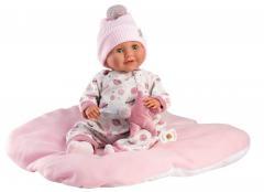 Actual product image Llorens Heidi Babypuppe weinend mit Kissen 42cm