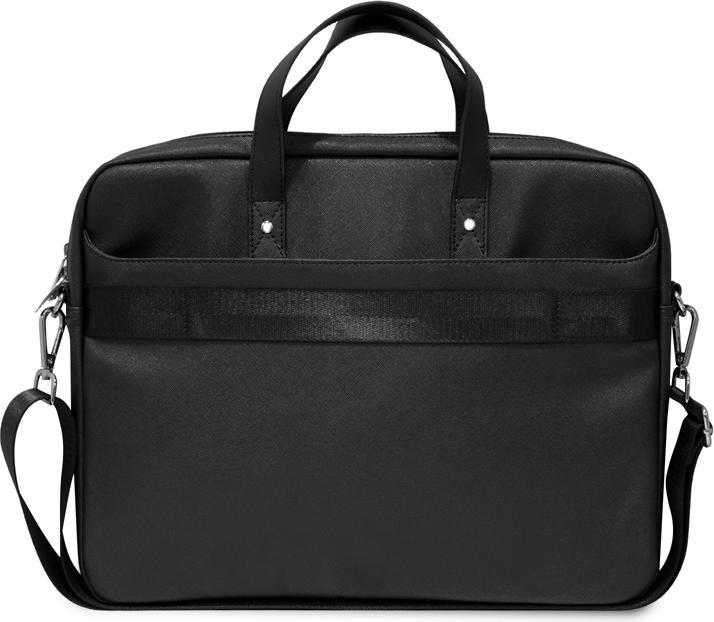 Produktbild Guess Torba GUCB15PSATLK 16" czarny/ black Saffiano Triangle Logo (16")