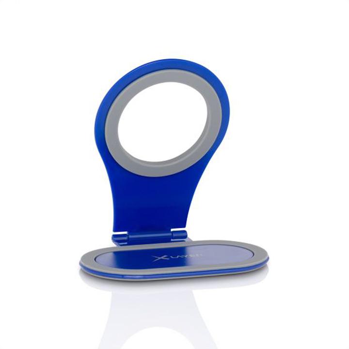 Actual product image Xlayer Socket holder, blue, rubberized surface