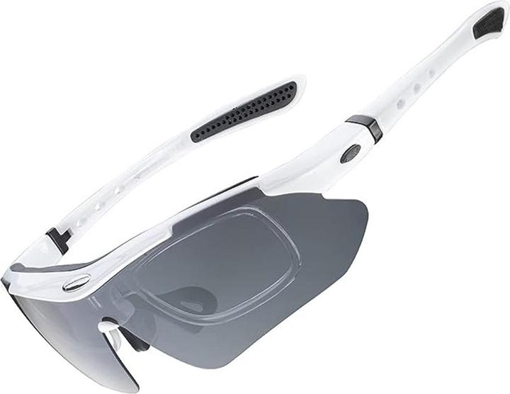 Produktbild Rockbros 10142 photochromic UV400 cycling glasses - white (UV400)