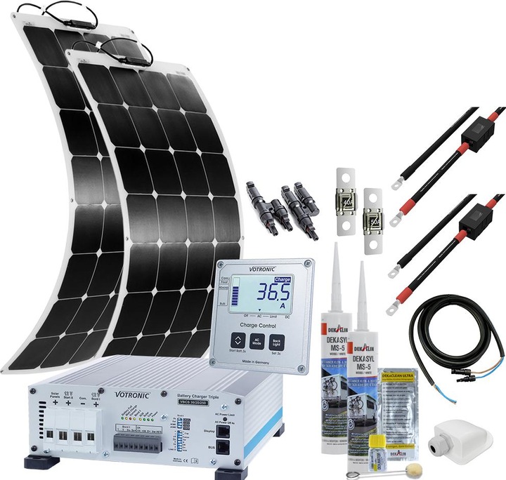 Immagine prodotto Offgridtec Sistema solare per camper mTriple Flex S 30/20/250
