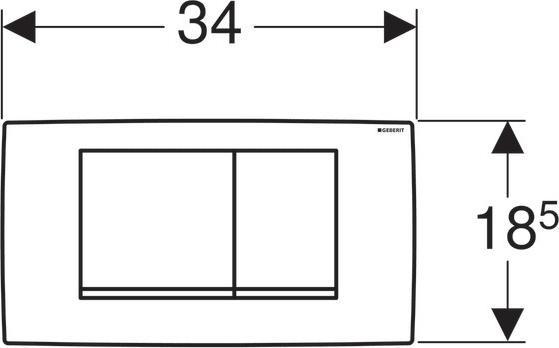 Immagine prodotto Geberit Twinline30
