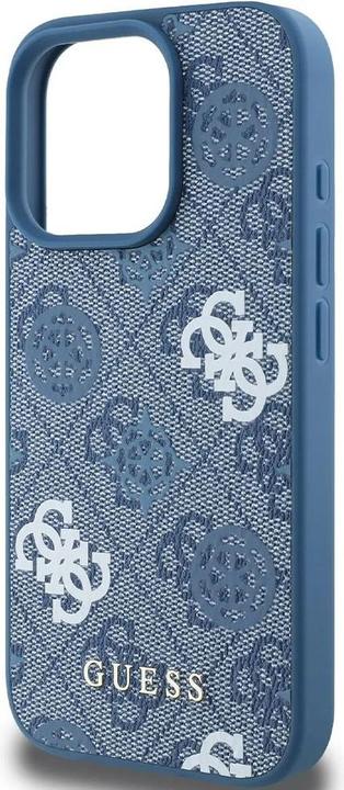 Actual product image Guess PU 4G Design Hard Case With Peony (Apple iPhone 16 Pro)