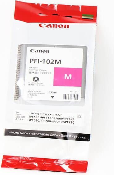Energie-Label Canon Pfi-102m (M)