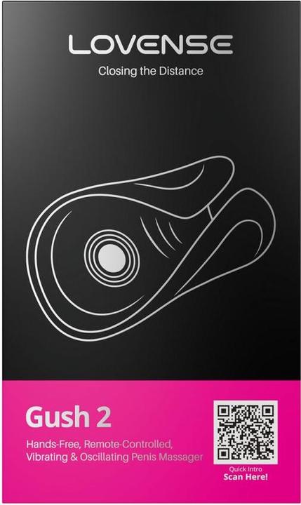 Actual product image Lovense Gush 2