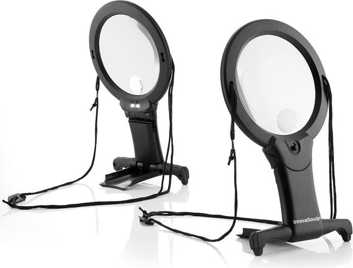Produktbild InnovaGoods Freihand-Lupe mit LED-Licht Zooled