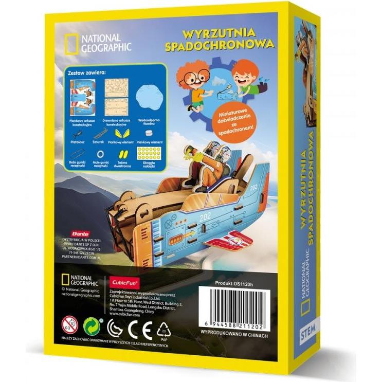 Thumbnail - Cubicfun National Geographic 3D-Puzzle Fallschirmwerfer