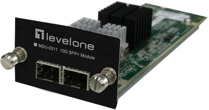 Produktbild LevelOne MDU-0211 2 Port 10G SFP Modul (2 Ports)