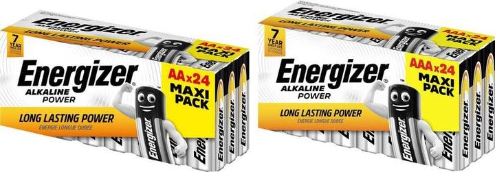 Energizer Batterie-Set Micro Mignon 48 St. (48 Stk., AAA, AA)