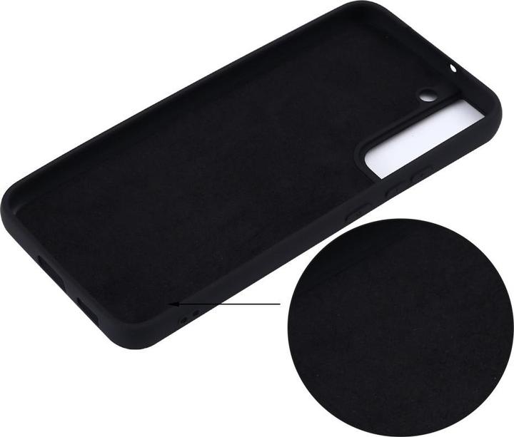 Produktbild Cover-Discount Galaxy S22+ - Matte Silikon Gummi Hülle schwarz (Samsung Galaxy S22+)