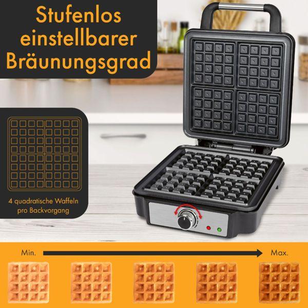 Actual product image Proficook Waffle Maker