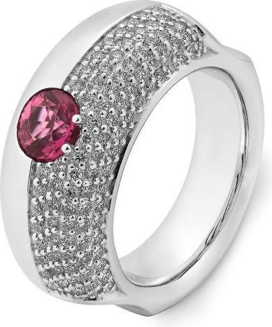 Produktbild Breuning RING - E. PINK TURMALIN TOP QUALITÄT/Brill. 0,667 Ct. G/if (62, 750/18 K Gold)