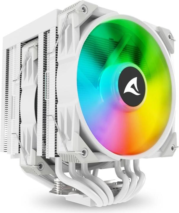 Produktbild Sharkoon A60 RGB White Air Cooler (159 mm)