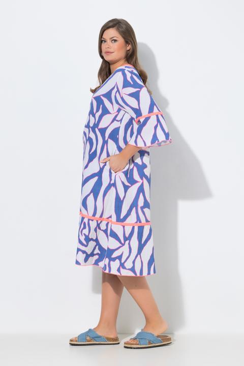 Image du produit Laurasøn Robe en mousseline à manches 3/4 (52)