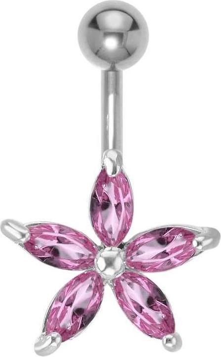 Image du produit Bijouteria Piercing nombril (Cristallin, Acier inoxydable, Laiton)
