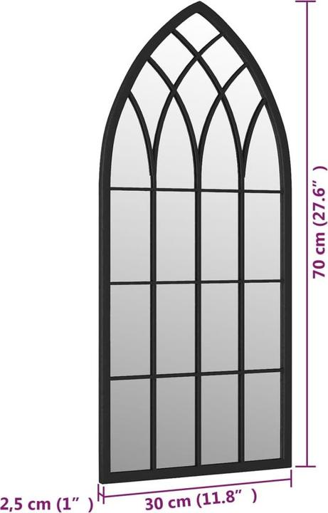 Immagine prodotto vidaXL Spiegel (100 x 45 cm)