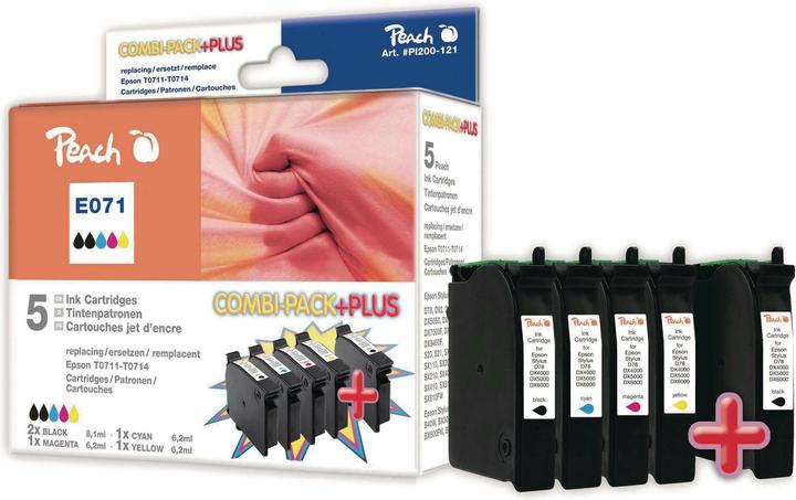 Actual product image Peach T0715 Multipack (C, FC, M, Y)
