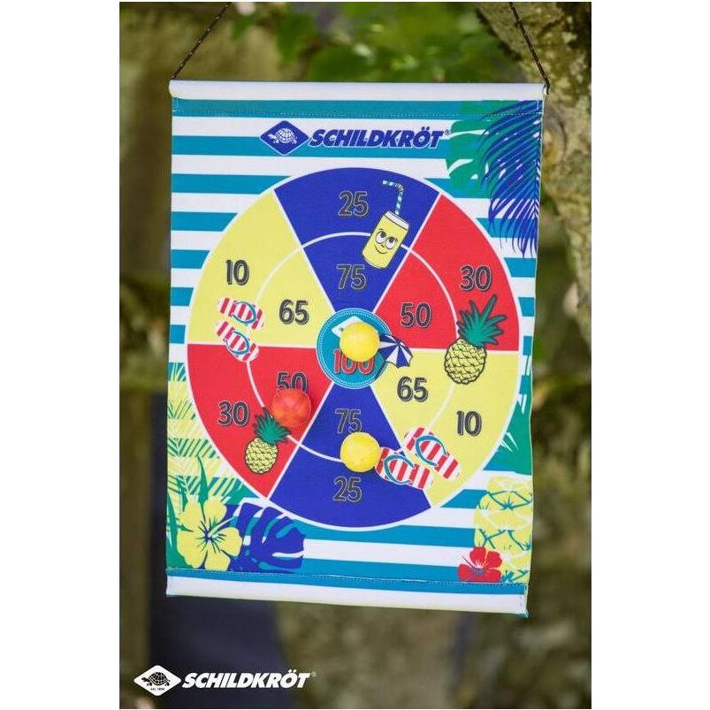 Thumbnail - Schildkröt Roll Up Dart Set Klett-Scheibe 51x41 cm, 2x3 Bälle Ø 3 cm, ab 3 Jahren