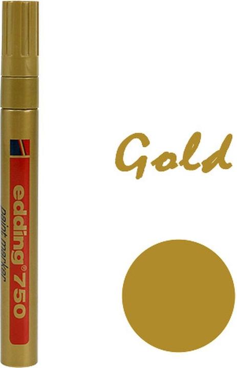 Immagine prodotto Edding 750 (oro metallizzato, 2 mm, 1 x)