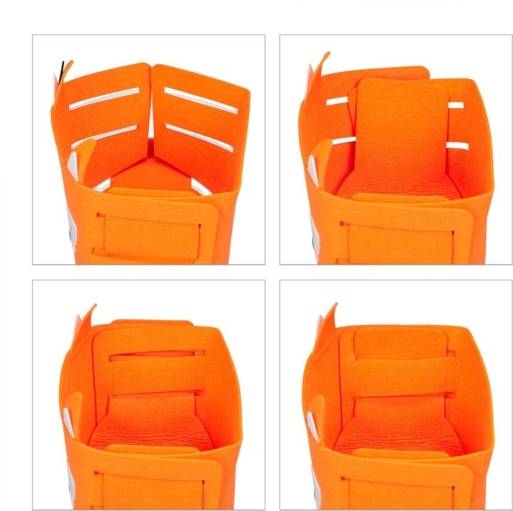 Actual product image Relaxdays Storage basket (1 x, 27 x 18 x 24 cm)