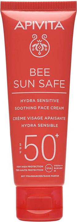 Actual product image Apivita Bee Sun Safe (Sun cream face, SPF 50+, 50 ml)