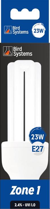 Image du produit Bird Systems Bird Lamp Compact 2,4 % UVB, E27, 20 Watt
